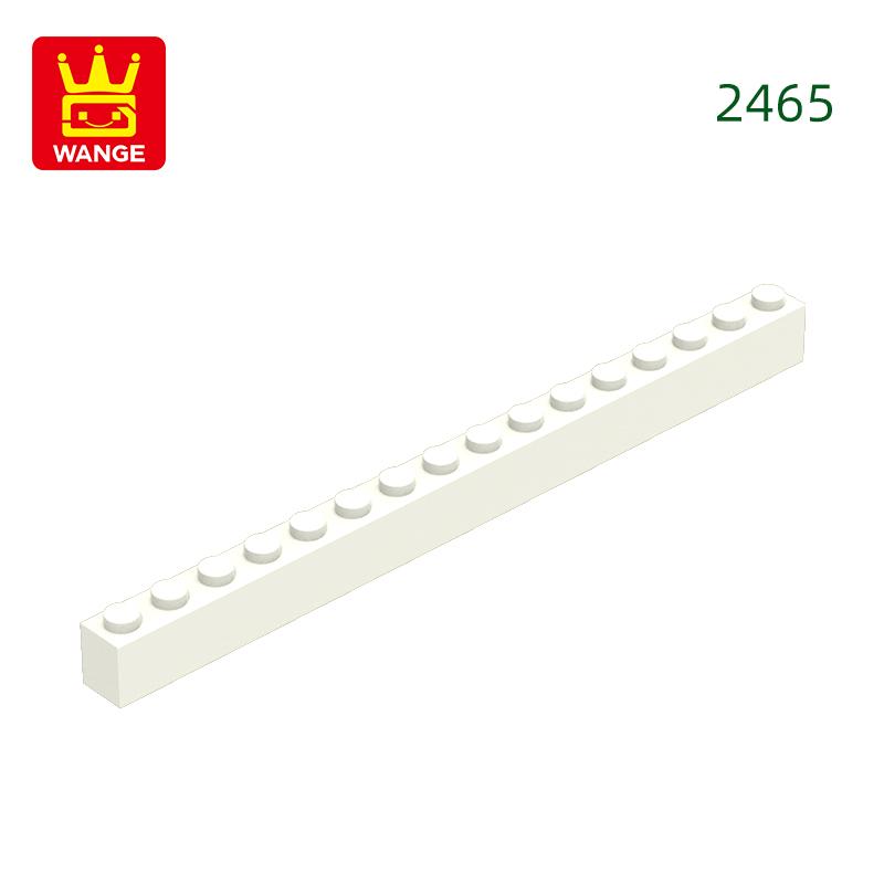 Non-Toxic 16Pcs/Lot 2465 1X16 Dots Thick Building Blocks Moc Classic Accessories Compatible Bricks Children Toys Gift Box