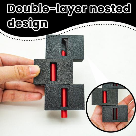Broken Pencil Restore Magic Trick Prop Pencil Close-Up Classic Cut Restore Gimmick Magic Trick Children's Close-Range Educational Toy