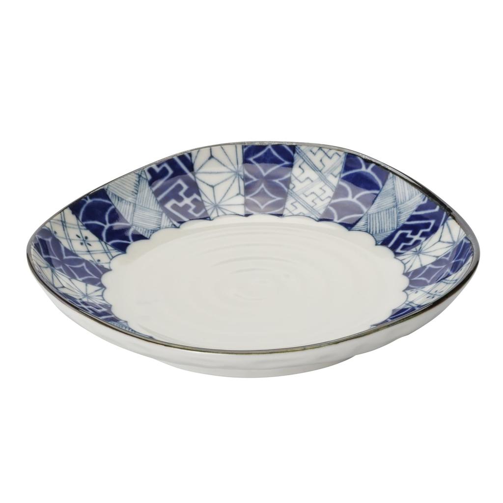 Mino ware plates and side set of approximately 16cm in microwave and dishwasher Made in plates, 5, diameter, safe, Aishozui, Japan, 506-17