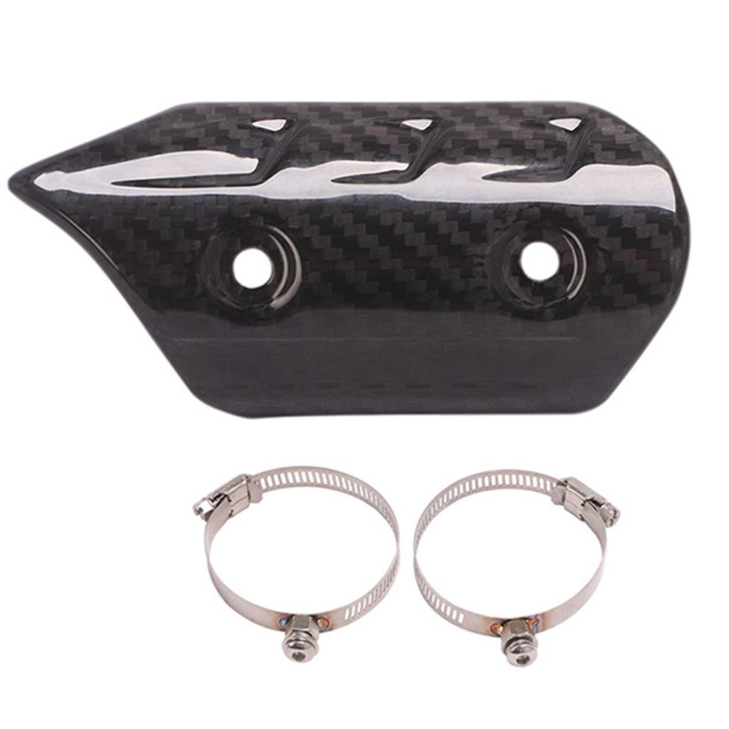 Universally Motorcycle Exhaust Muffler Pipe Heat Shield Cover Heel Guard For Most Model Motorbike Modification