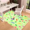 Pikmin Printed Absorbent Washable Carpet, Non-Slip Bathroom Mats, Kitchen Rugs, Yoga Mat,Living Room Entrance, Camping Picnic Rugs