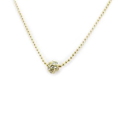 [L5621] - Golden 'Sissi' Designer Necklace