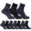 Arnold Palmer Men's Dress Socks Diagonal Stripe Ankle Socks 10 Pairs SM003 Cotton Socks Dress Socks