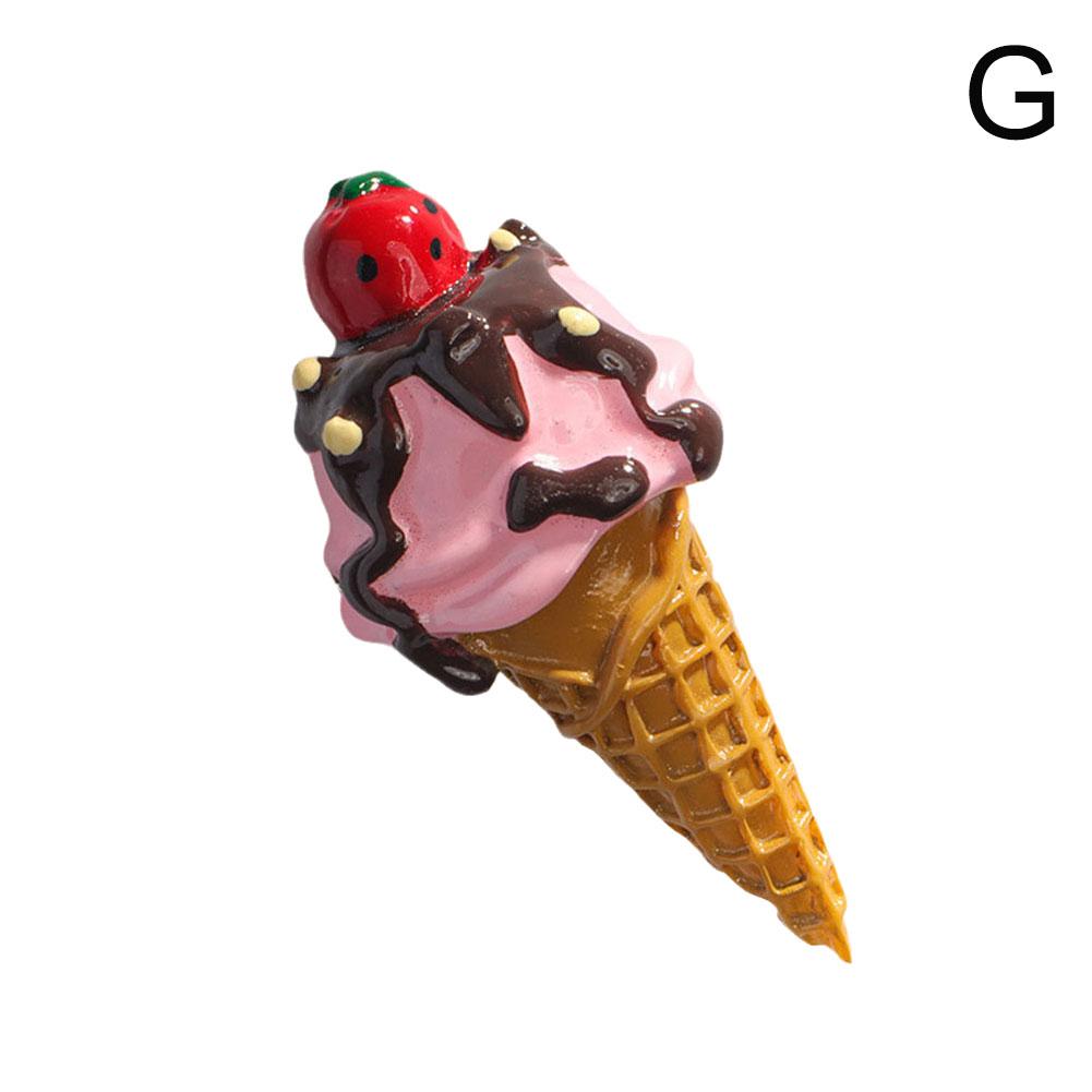 Simulation Food Fridge Magnets Refrigerator Magnetic Stickers Resin Egg 3D Funny Food Simulation Model Home Decor Nordic Ins