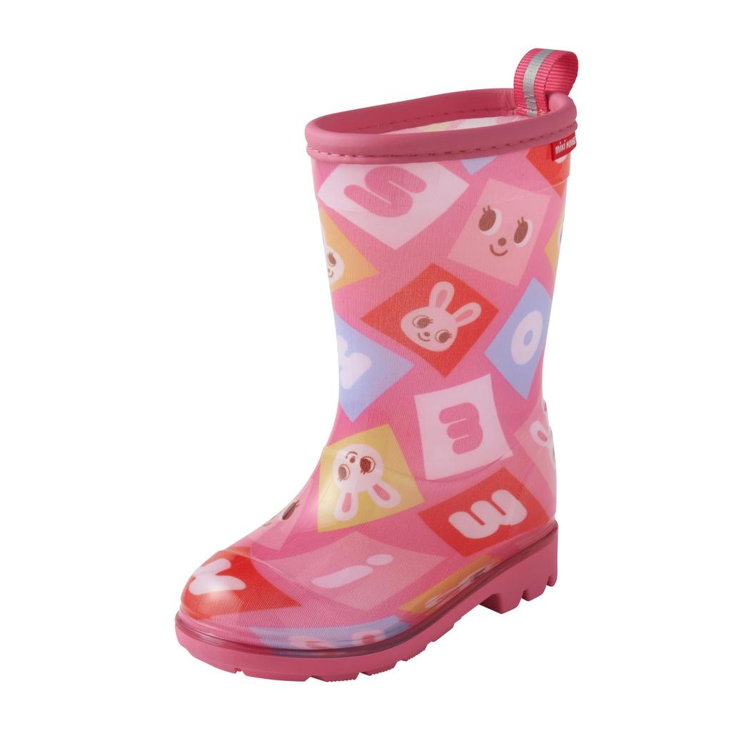MIKI HOUSE Rain Boots 10-9471-684 Pink