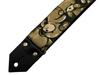 Spice Note Guitar Printing Fabric Made in Length Teddy Strap, Series, Japan, 820mm-1450mm, ver.2.0 (ES-PP50NTB/BRN)