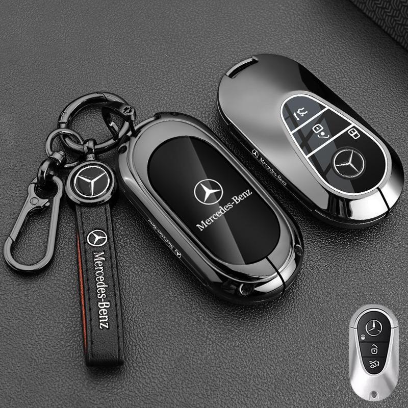 Zinc Alloy Car Key Case Cover for Mercedes Benz A E C CLA CLS G S SL GLB GLC GLA GLS GLE Class W204 W212 SLK SLC AMG Clk EQB EQC PM1