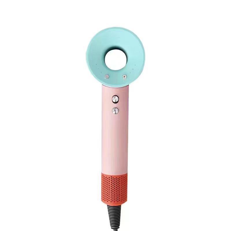 Silent Leafless High-Speed Hair Dryer with Negative Ion Technology - Hot and Cold Wind