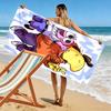 Smiling Friends 2D Flat Print Beach Towel, Large Soft Quick Dry Towel for Beach Camping Swimming.NSTJ0928152