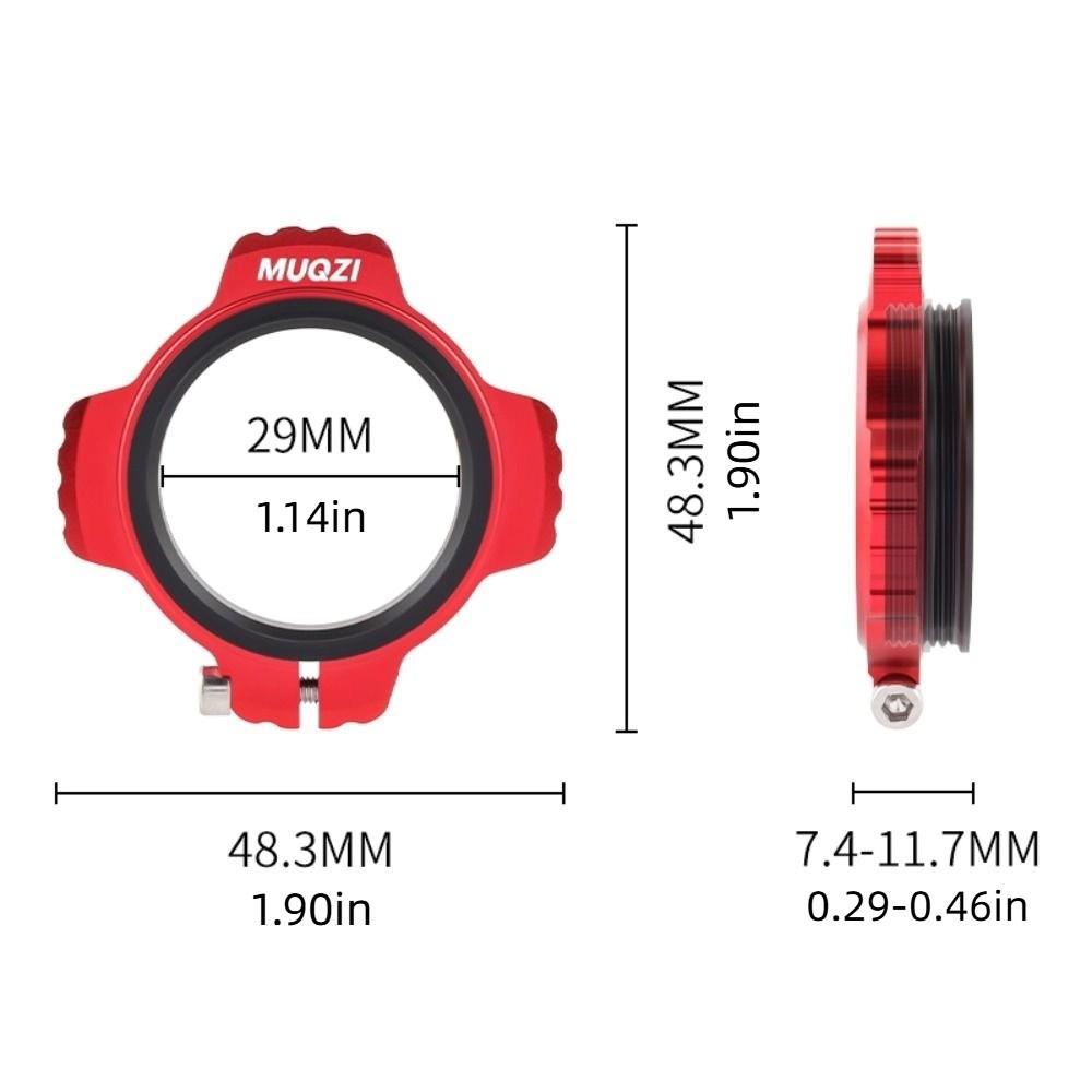 Aluminum Zinc Zinc Alloy Bike Crank Chainring Preloader Bicycle Crank Adjuster  Crank Clearance Adjustment