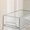 Acrylic Desk Organizer Drawer Large Capacity Rectangular Shaped Transparent Desktop Storage Box for