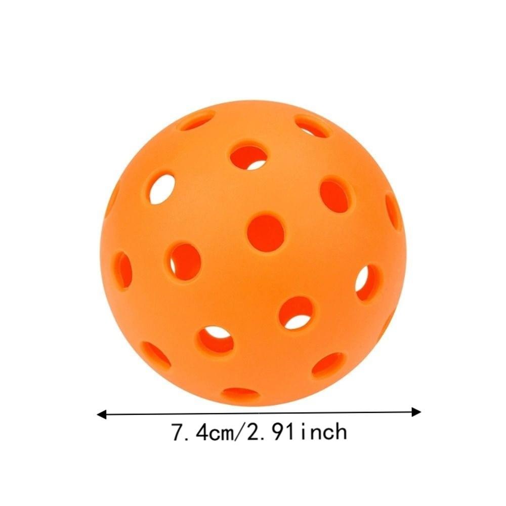 High Visibility 74mm Pickleball Competition 40 Holes Pickleball Racket Sports