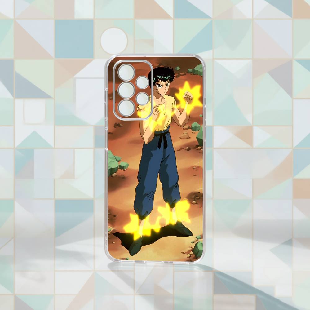 Anime Y-Yu Yu H-Hakusho Cool  Phone Case For Samsung S25,S24,S21,S22,S23,S30,Ultra,S20,Plus,Fe Transparent Cover