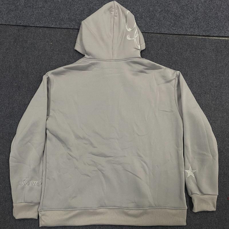 Y2K Embroidered Street Hip Hop Style Long Sleeve Hooded Sweatshirt Autumn/Winter Collection