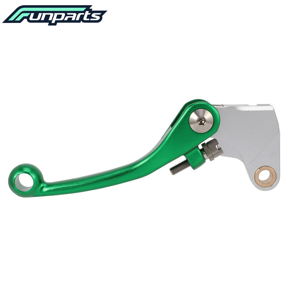 Funparts Motorcycle CNC Brake Clutch Lever Handle Aluminum For KAWASAKI KLX110L 2010-2024 Dirt Pit Bike Motorcycles Accessories