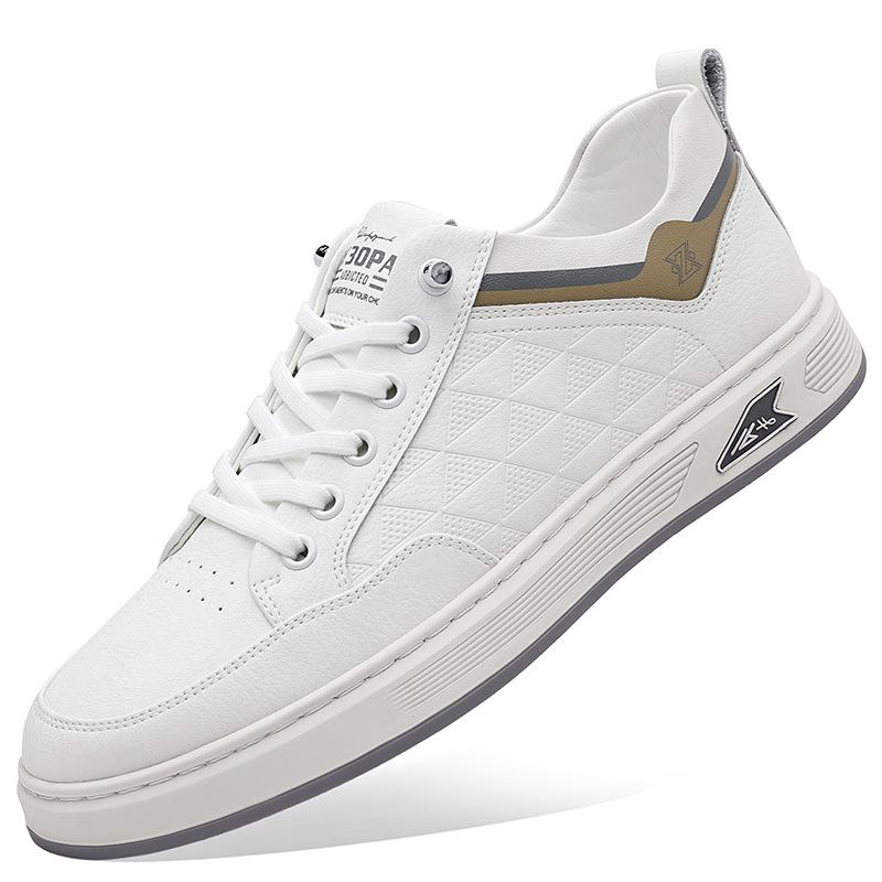 Board Shoes Men's Summer Cowhide Men's Shoes Sports and Leisure Leather Shoes Men's Shoes 2025