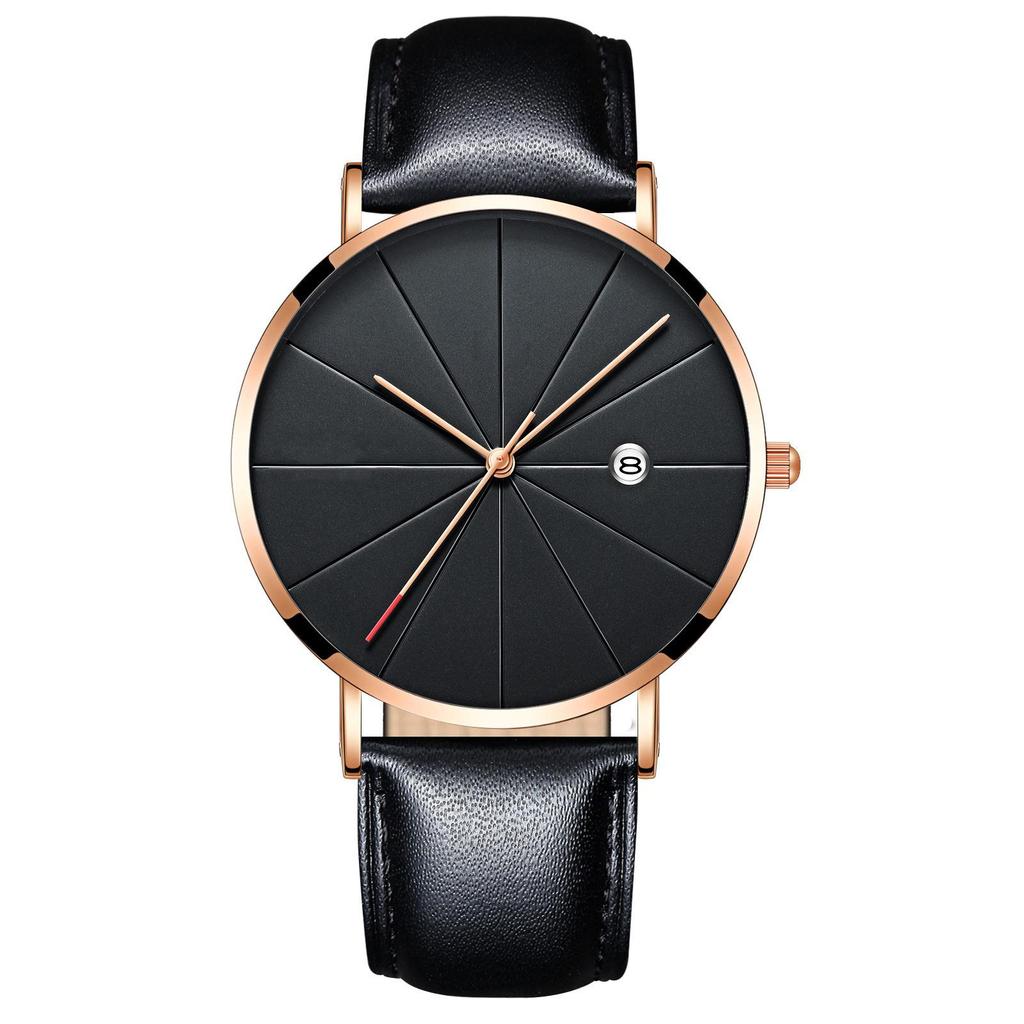 Men's Cross-Border Fashion Mesh Strap Quartz Watch - Casual Business Gift