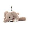 Lazy Elephant Bag Charm Lying Elephant Keychain MC600118