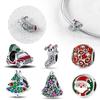 Meia de Natal para Hamster Contas Cores Cobre Para Pingentes Cores Cobre Pulseira Original Para Fazer Joias