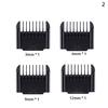 4Pcs/Set Cutting Guide Comb Hairdressing Tool Set Limit Comb Hair Trimmer Shaver
