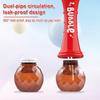 Christmas Fully Automatic Light Music Bubble Gun Santa Claus Snowman Bubbles Stick Machine Party Toy Children's Birthdays Gifts