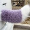 Unique Car Accessory Electric Plush Tail Remote & Voice Control Three-Mode Wagging Artificial Fur Detachable Buckle Costume Cosplay Anime