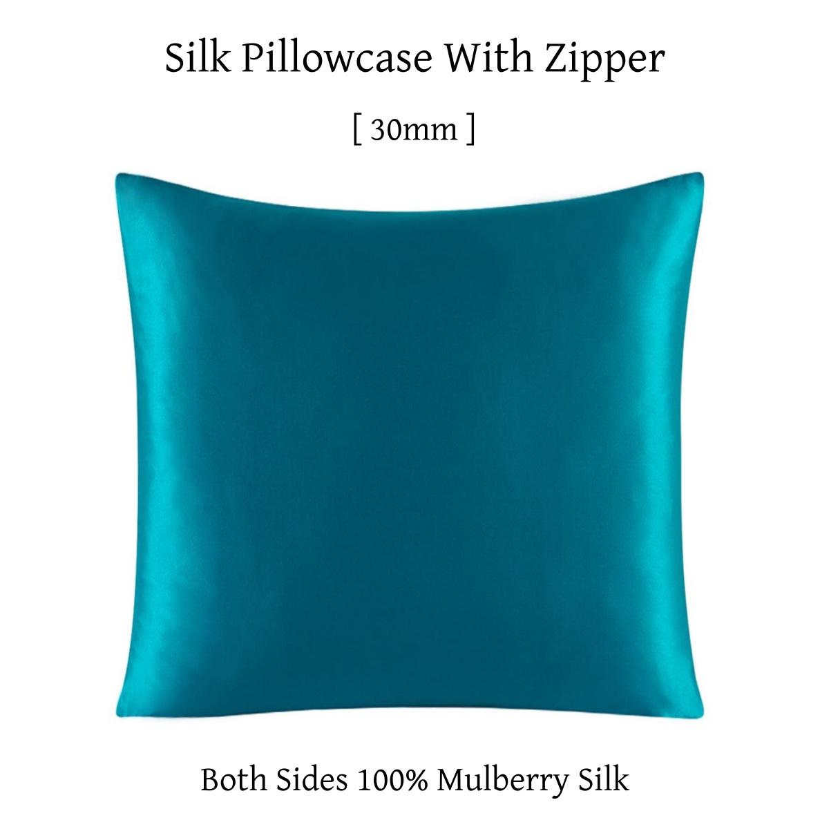 30 Momme 100% Zijde Kussenhoes Kussensloop Met Verborgen Rits Decoratieve Kussens Woondecoratie Funda Cojin Voor Woonkamer 65x65cm