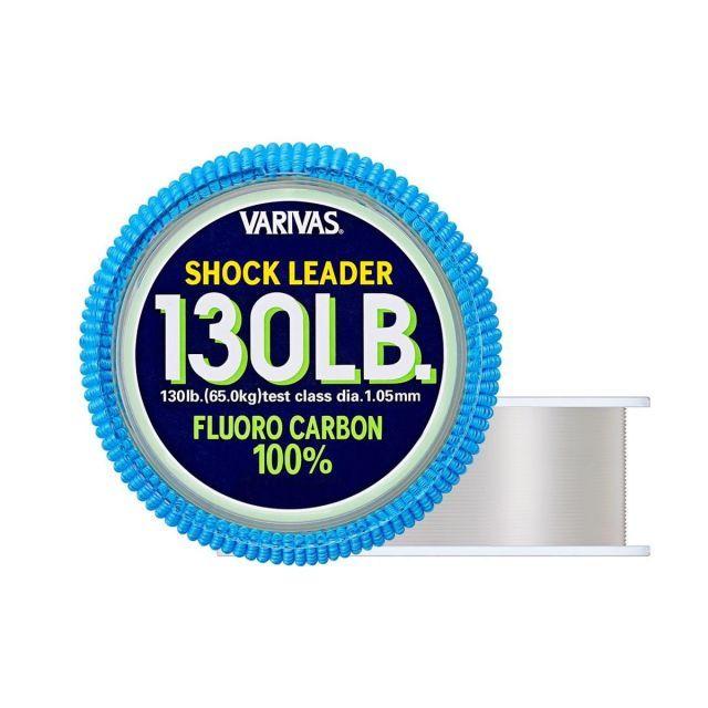 Used [Free Shipping] VARIVAS Shock Leader Fluorocarbon 30m No. 40 130lb Natural