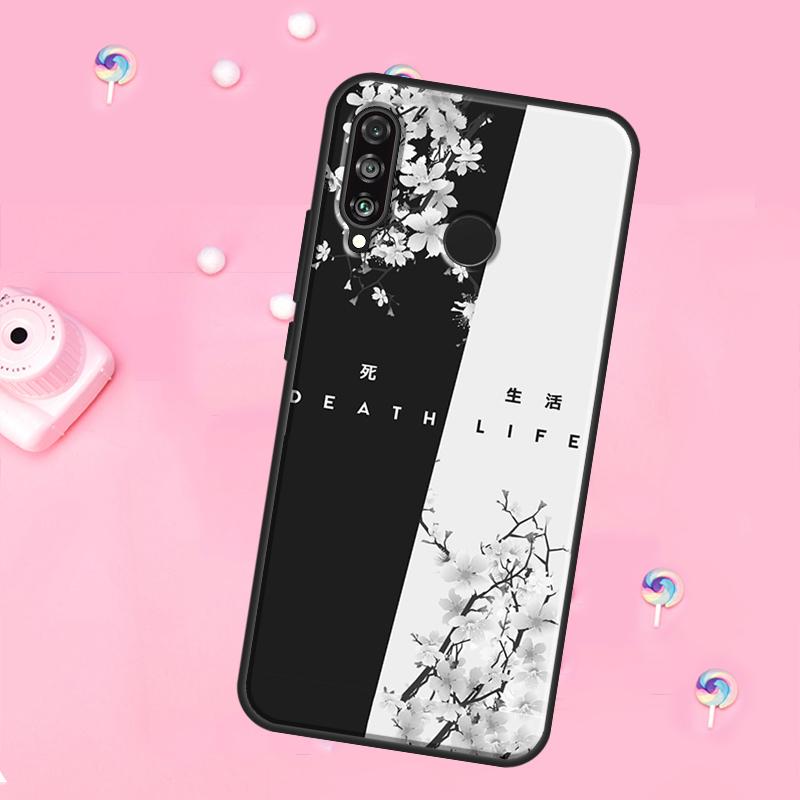 

Life With Death For Huawei Nova 10 9 SE 3i 7i 8i 11i 12i Y73 Y90 Y70 Y72 Y61 Y91 P60 Pro P30 P40 Lite Case Huawei Nova 9