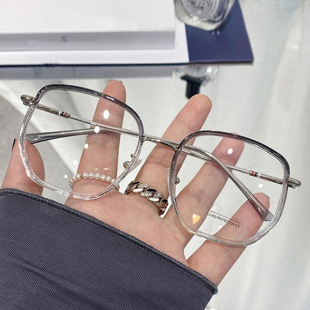 Square Frame Anti-Blue Light Glasses Prescription-Compatible Glasses Frame  for Women & Men