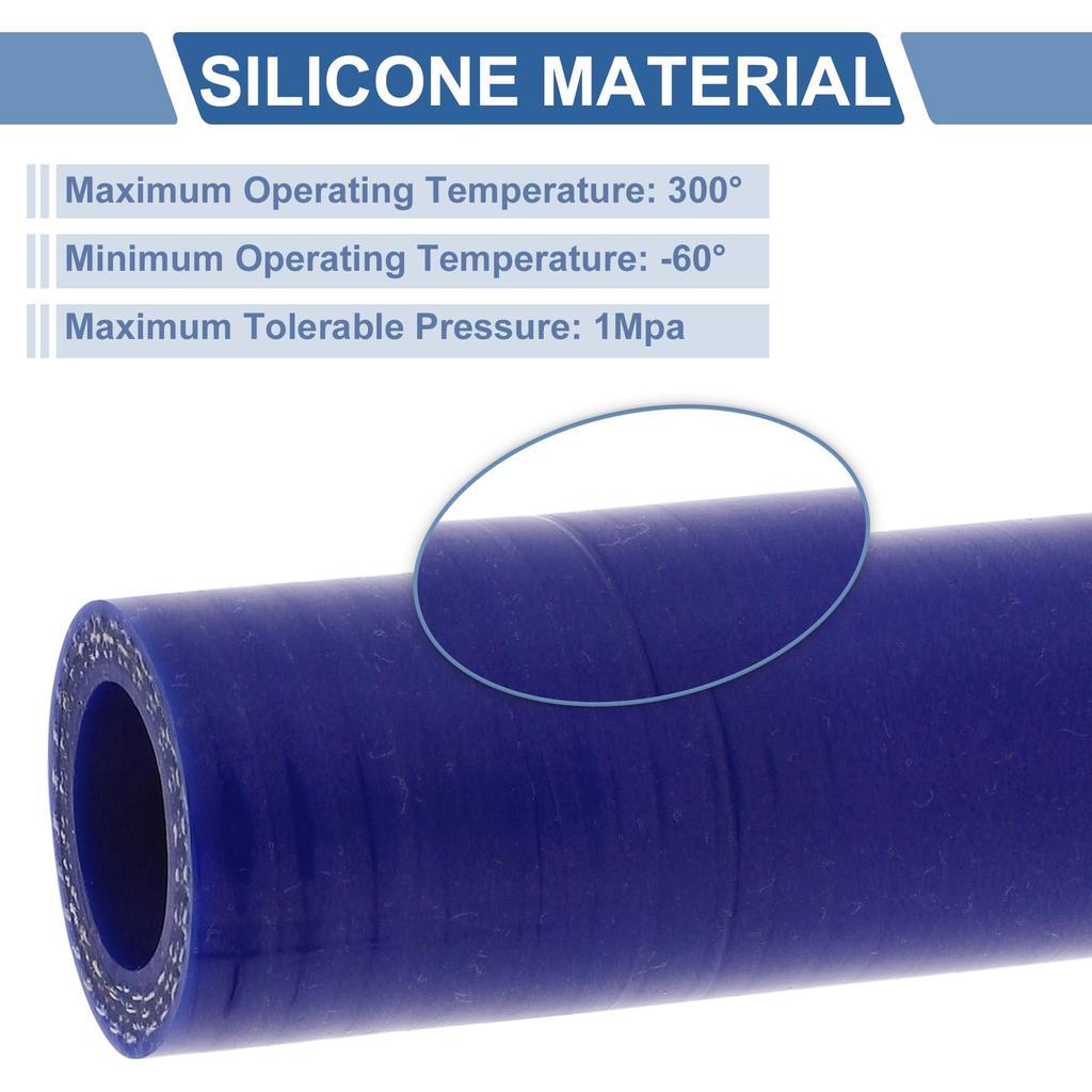 ACROPIX Średnica wewnętrzna 0,6 cala (16 mm) Długość 3,0 cala (76 mm) Wąż prosty,