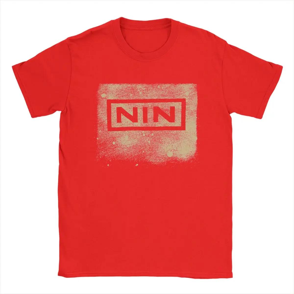 

Nine Inch Nails NIN T Shirts Men Cotton Leisure T-Shirts Crew Neck Tee Shirt Short Sleeve Clothing Summer#Color XXXXXL чёрный