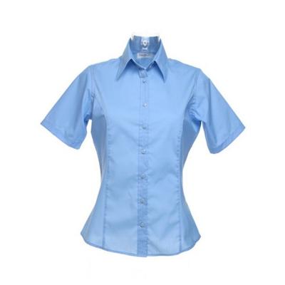 Womens/Ladies Short Sleeve Business/Work Shirt