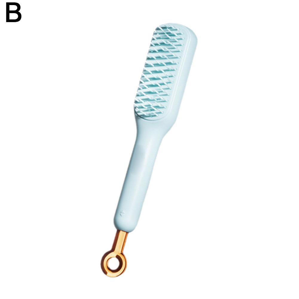 

1PCS Fashion Self-cleaning Hair Comb Anti Static Retractable Massage Brush Rotating Lifting Hairbrush Airbag Comb Styling Tool