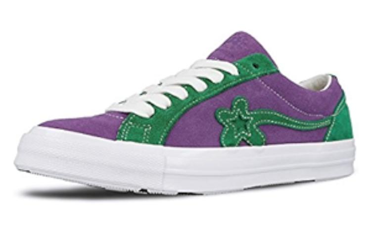 One Star Golf Le Fleur x One Star Converse Ox 'Purple Heart' 162128C