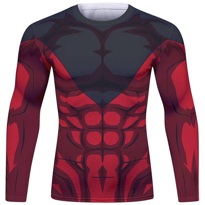 Dragon Ball Anime 3D Print Men's Long Sleeve Shirts Multiple Characters & Armor/Superpower Element Design for Fans
