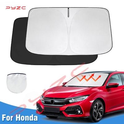 Windshield Sun Shade For Honda Civic 2016- Sunshade Foldable Window Sun Visor Protector Blocks UV Rays Keep Your Car Cooler