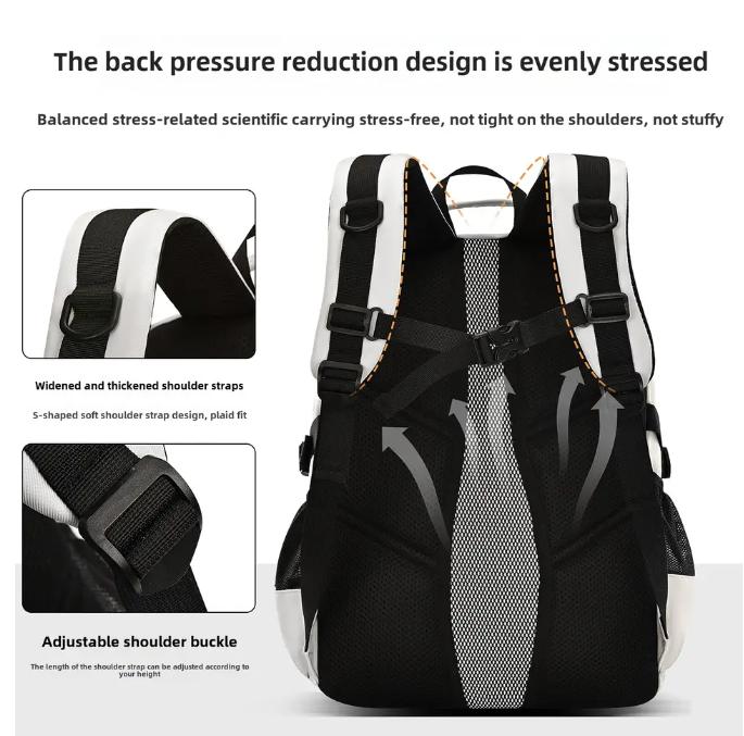 Teenage School Backpack for Boys Girls Cool Large Bookbag Student Backpack with Many Pockets College Middle High School Bags