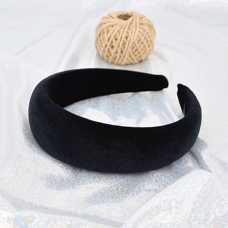 1PC Thick Sponge Velvet Headband Fashion Plastic Hairband Women Ladies Hair Band Hair Accessories