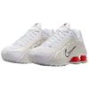 Nike Shox R4 Phantom Picante Red Women Sneakers Cream White AR3565-103