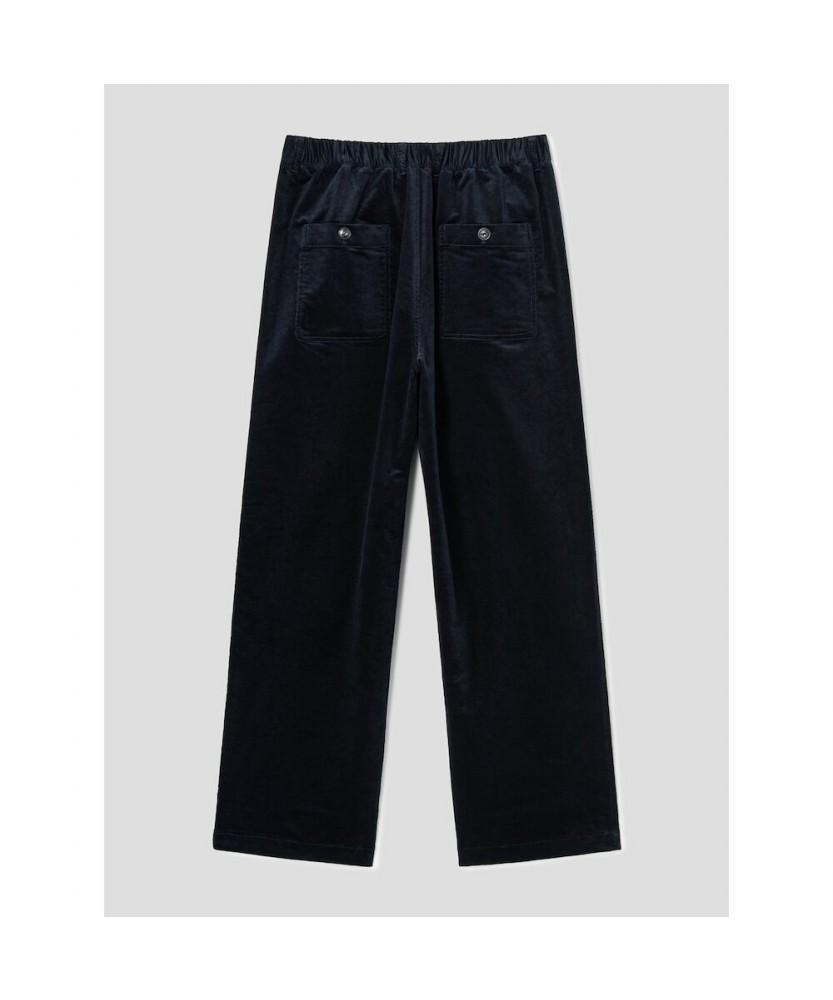 SHIFT.G Wide Fit Corduroy Pants Navy