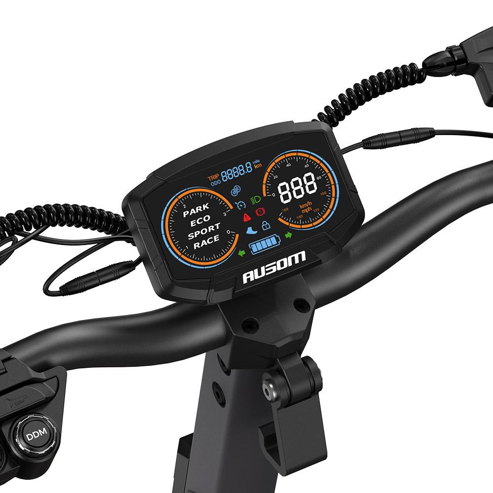 Ausom L2 Max Dual Motor E-scooter - EU Plug (Dark Gray)