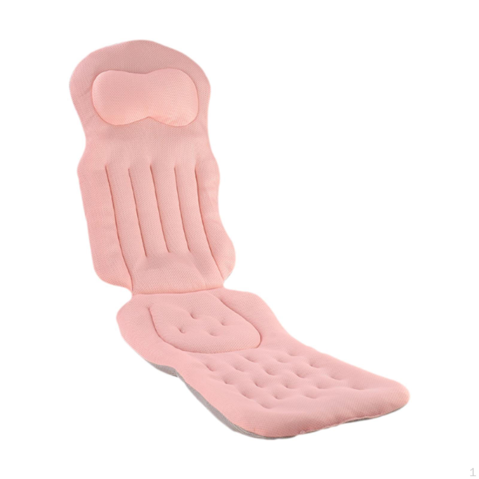 

- Bath Cushion for Adults, Non-Slip Pillow Full Body Relaxation розовый