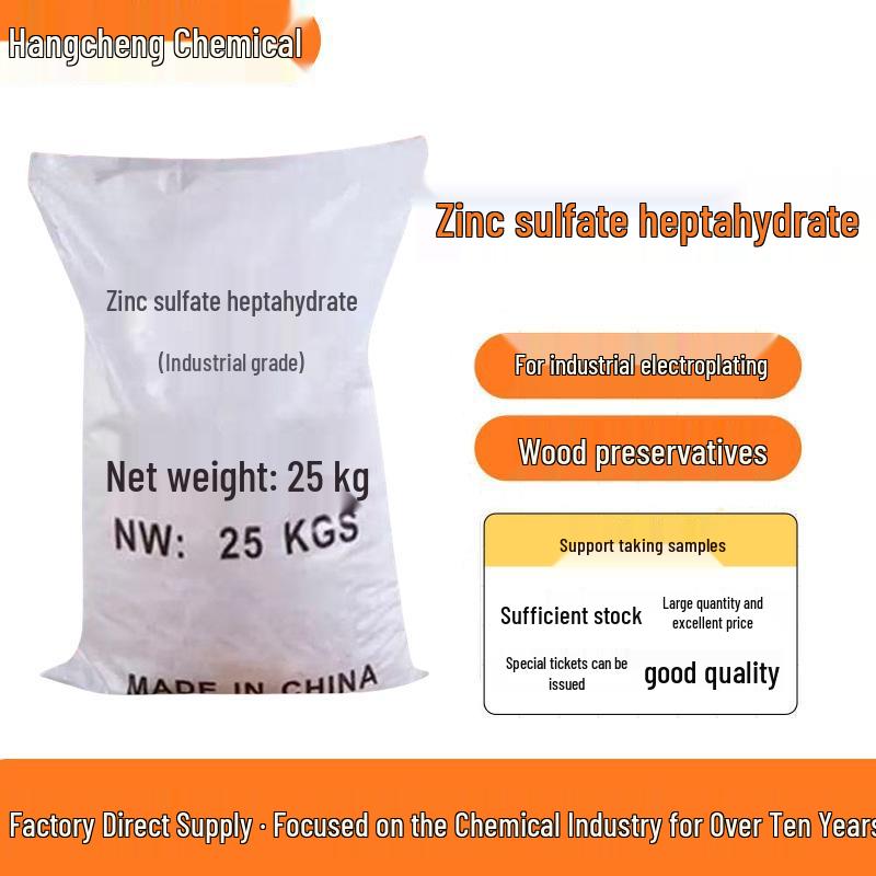 Zinc Sulfate Heptahydrate for Electroplating, Wood Preservation & Dyeing
