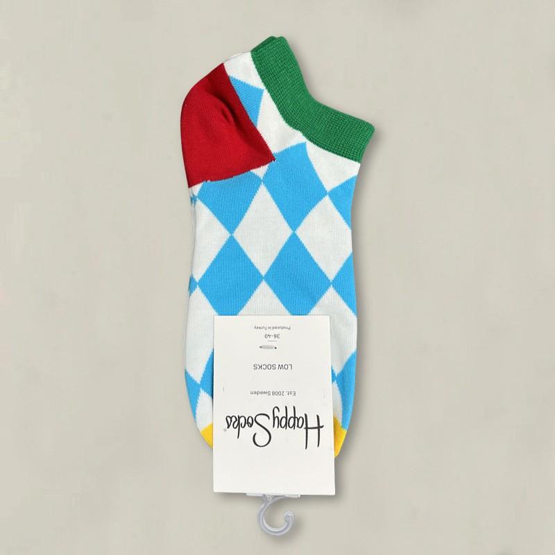 Happy Socks Womens Ankle Cartoon Cute Cotton Low Cut Colorful Casual