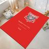 Paulista FC Red Emblem Carpet suitable as a non-slip mat for the living room or bedroom sofa