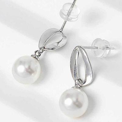 Accessories Earrings 925 Silver Pendant Silver Earrings Pearl (Wfgwbsl)