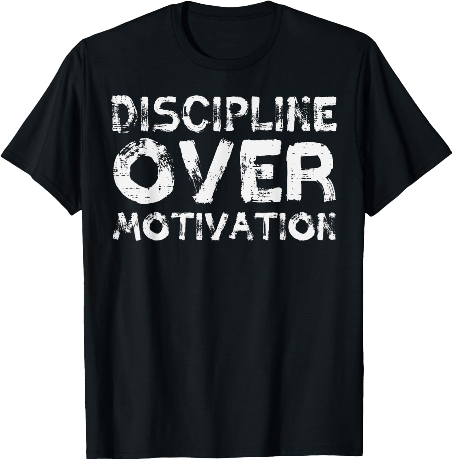 

Gym Discipline Over Motivation Workout Fitness Unisex Women TShirt Sport Top Letter Graphic T Shirts S