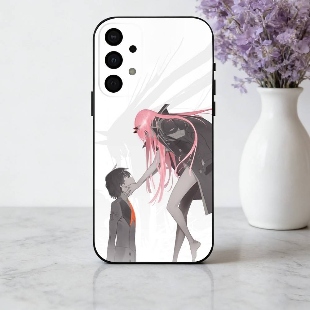 D-Darling In The F-Franxx Z-Zero Two Phone Case For Samsung Galaxy A73,A72,A71,A70,A53,A52,A51,Soft Silicone Black Cover