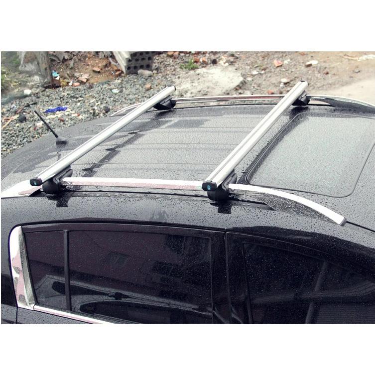 Barre Portapacchi Universali 135CM Barre Trasversali 150 330LBS Per Auto Con Barre Laterali Funzionano Con Portapacchi Kayak Cargo Sci